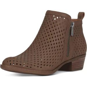 imageLucky Brand Womens Basel Ankle BootiesDark Stone Nubuck