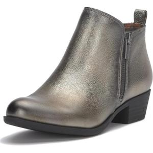 imageLucky Brand Womens Basel Ankle BootiesPewter Leather