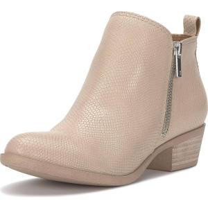 imageLucky Brand Womens Basel Ankle BootiesSmoke Grey Snake Print Leather