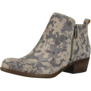 imageLucky Brand Womens Basel Ankle BootiesTitanium Camo