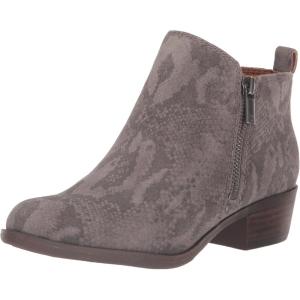 imageLucky Brand Womens Basel Ankle BootiesTitanium Leather