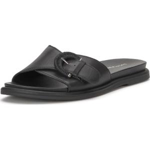 imageLucky Brand Womens Suszie Buckle Flat SandalBlack