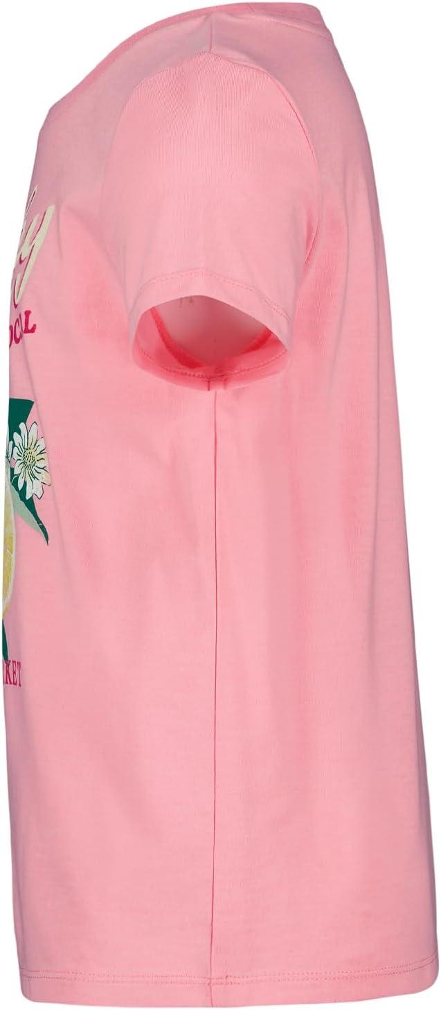 imageLucky Brand Girls Short Sleeve Graphic TShirt Tagless Cotton Tee with Fun DesignsPeony Local Lemons