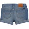 imageLucky Brand Girls Cuffed Jean Shorts Stretch Denim with 5 Pockets Mid to High Rise WaistAda