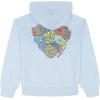imageLucky Brand Girls Long Sleeve Fleece Full Zip Hoodie With Ribbed Cuffs amp WaistSucculent Heart