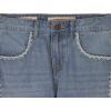 imageLucky Brand Girls Mid Rise Flare Stretch Denim Jean Zipper Fly amp Button ClosureEyelet Christi Wash