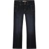 imageLucky Brand Girls Mid Rise Flare Stretch Denim Jean Zipper Fly amp Button ClosurePatch Barrier Wash