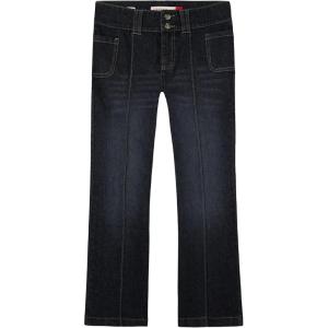 imageLucky Brand Girls Mid Rise Flare Stretch Denim Jean Zipper Fly amp Button ClosurePatch Barrier Wash
