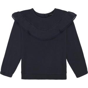 imageLucky Brand Pullover Fleece Crewneck SweatshirtParsian Ruffle
