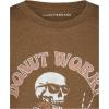 imageLucky Brand Boys Short Sleeve Graphic Crew Neck TShirt Soft Comfortable Relaxed FitDonut Worry Coffee