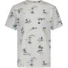 imageLucky Brand Boys Short Sleeve Graphic Crew Neck TShirt Soft Comfortable Relaxed Fit Surfer Bear Egret 1416