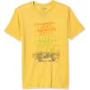 imageLucky Brand Boys Short Sleeve Graphic Crew Neck TShirt Soft Comfortable Relaxed FitCruz Sunset Lemon Da05