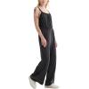 imageLucky Brand Womens Sleeveless Square Neck JumpsuitJet Black