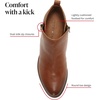 image:imageLucky Brand Basel BootieBlack Snake Print Leather