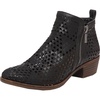 Black Perforated Nubuck