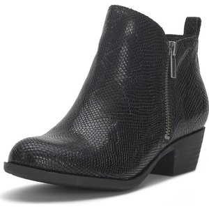 image:imageLucky Brand Basel BootieBlack Snake Print Leather