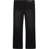 image:imageLucky Brand Girls High Rise Wide Flare Stretch Denim Jean Zipper Fly amp Button ClosureFaded Black