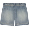 image:imageLucky Brand Girls Pullon Relaxed Fit Denim Weekend Short Paperbag Waist Porkchop PocketsTori Wash