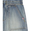 image:imageLucky Brand Girls Pullon Relaxed Fit Denim Weekend Short Paperbag Waist Porkchop PocketsTori Wash