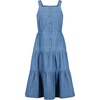 image:imageLucky Brand Girls Sleeveless Light Weight Denim Midi DressRobin Wash