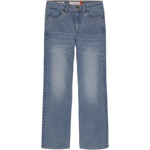 image:imageLucky Brand Girls High Rise Wide Flare Stretch Denim Jean Zipper Fly amp Button ClosureTori Wash