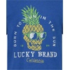 image:imageLucky Brand Boys Short Sleeve Graphic Crew Neck TShirt Soft Comfortable Relaxed FitPineapple Delft Heather