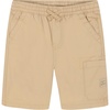 image:imageLucky Brand Boys Pullon Cargo Shorts Drawstring ClosureCornstalk