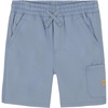 image:imageLucky Brand Boys Pullon Cargo Shorts Drawstring ClosureFaded Denim