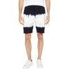 image:imageLucky Brand Mens Stretch Twill Tie Dye Flat Front ShortBlue Stripe