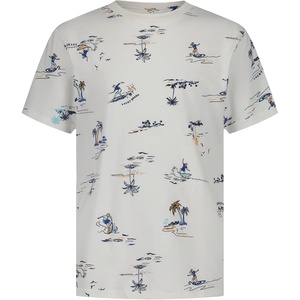 image:imageLucky Brand Boys Short Sleeve Graphic Crew Neck TShirt Soft Comfortable Relaxed FitSurfer Bear Egret