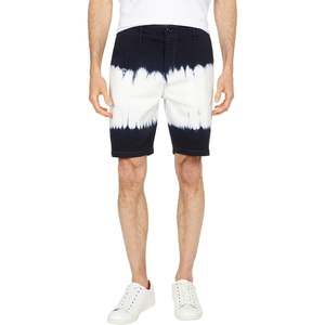 image:imageLucky Brand Mens Stretch Twill Tie Dye Flat Front ShortBlue Stripe