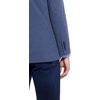 image:imageLucky Brand Mens Heather Knit Sport Coat Slim Fit Plaid Pattern 2 Button Notch CollarBlue