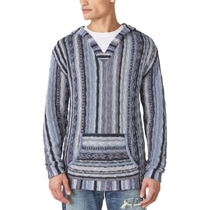 image:imageLucky Brand Mens Loop Terry Vertical Stripe Baja HoodieMulti