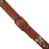 image:imageLucky Brand Womens Embroidered Leather Belt  Stylish  Classic  WesternInspired  American Heritage  Jean  PantEmbroidered  Beaded  Brown