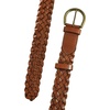 image:imageLucky Brand Womens Fashion Leather Belt  Stylish  Trend  Classic  Modern  Jean  Pant  Skirt  DressWoven  Tan