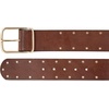 image:imageLucky Brand Womens Studded Leather Belt  Stylish  Classic  Modern  Jeans  Pants  Skirt  DressWide Leather Studded  Brown