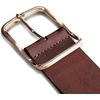 image:imageLucky Brand Womens Studded Leather Belt  Stylish  Classic  Modern  Jeans  Pants  Skirt  DressWide Leather Studded  Brown
