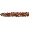 image:imageLucky Brand Womens Western Leather Belt  Classic  Fashion  Vintage  Buffalo Leather  WesternInspiredBraided Western  Multi