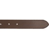 image:imageLucky Brand Womens Western Leather Belt  Classic  Fashion  Vintage  Buffalo Leather  WesternInspiredLeather Double Ring  Brown