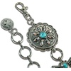 image:imageLucky Brand Womens Western Leather Belt  Classic  Fashion  Vintage  Buffalo Leather  WesternInspiredMetal Turquoise  Silver