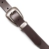 image:imageLucky Brand Womens Western Leather Belt  Classic  Fashion  Vintage  Buffalo Leather  WesternInspiredStudded Leather  Brown
