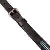 image:imageLucky Brand Womens Western Leather Belt  Classic  Fashion  Vintage  Buffalo Leather  WesternInspiredTurquoise Beaded  Black