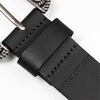 image:imageLucky Brand Womens Western Leather Belt  Classic  Fashion  Vintage  Buffalo Leather  WesternInspiredTurquoise Stud  Black