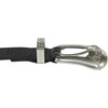 image:imageLucky Brand Womens Western Leather Belt  Classic  Fashion  Vintage  Buffalo Leather  WesternInspiredWestern Buckle  Black