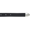 image:imageLucky Brand Womens Western Leather Belt  Classic  Fashion  Vintage  Buffalo Leather  WesternInspiredWestern Buckle  Black