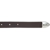 image:imageLucky Brand Womens Western Leather Belt  Classic  Fashion  Vintage  Buffalo Leather  WesternInspiredWestern Buckle  Brown