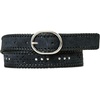 image:imageLucky Brand Womens Embroidered Leather Belt  Stylish  Classic  WesternInspired  American Heritage  Jean  PantSuede Laced  Navy