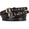 Double Buckle - Black