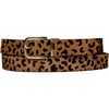 Leather Reversible - Brown/Leopard