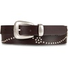 Studded Leather - Brown